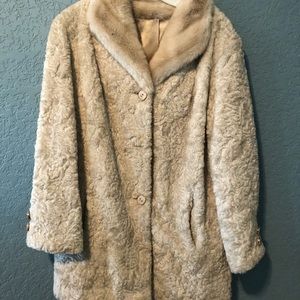 Vintage Russel Taylor Faux Fur Coat
